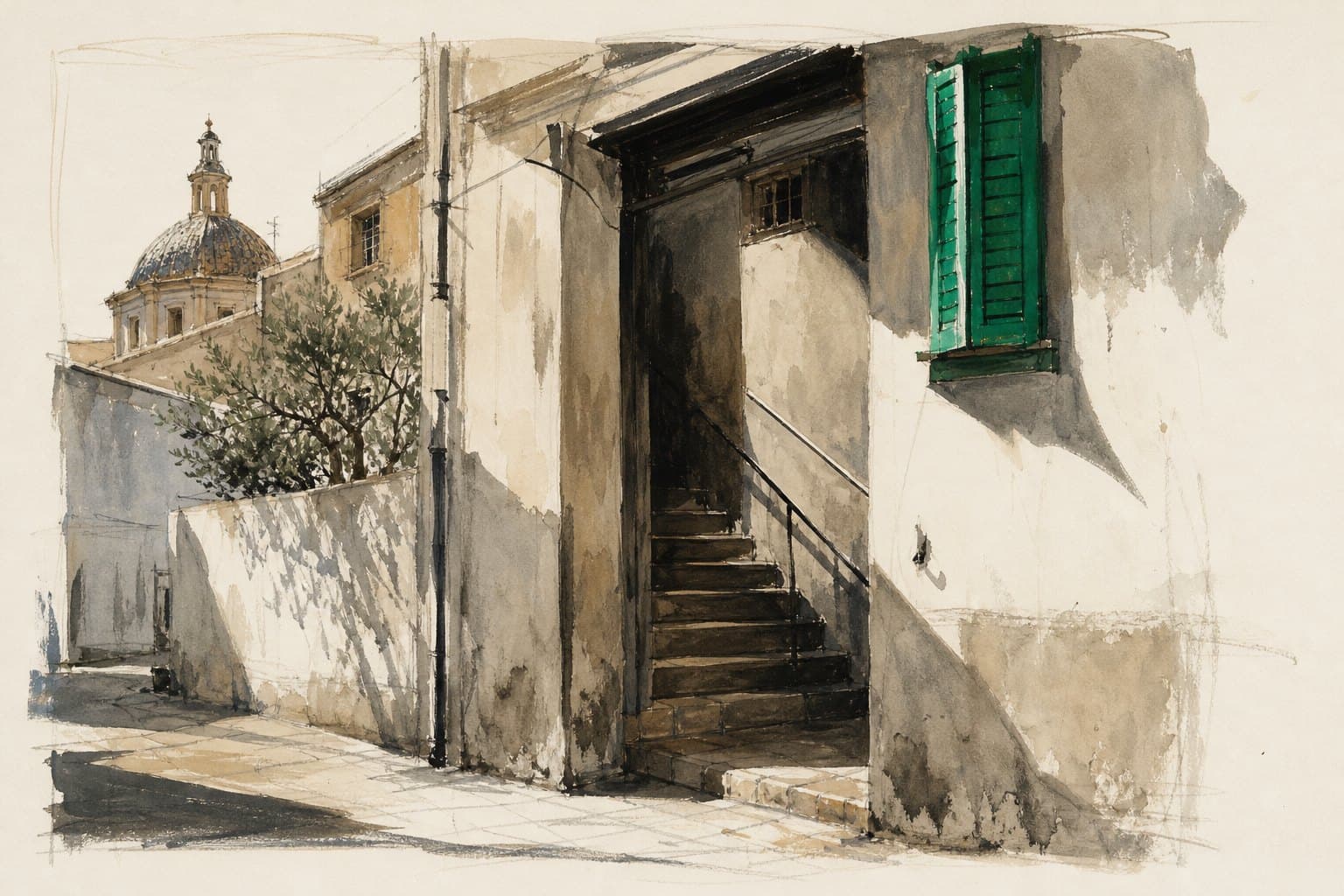 La Gallera’s Hidden Stairs and the Art of Leaving a Building Alone