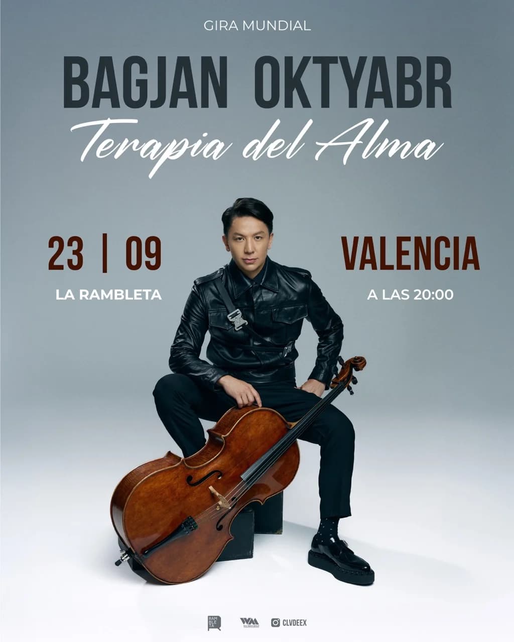 BAGJAN OKTYABR – SOUL THERAPY | WORLD TOUR 2026