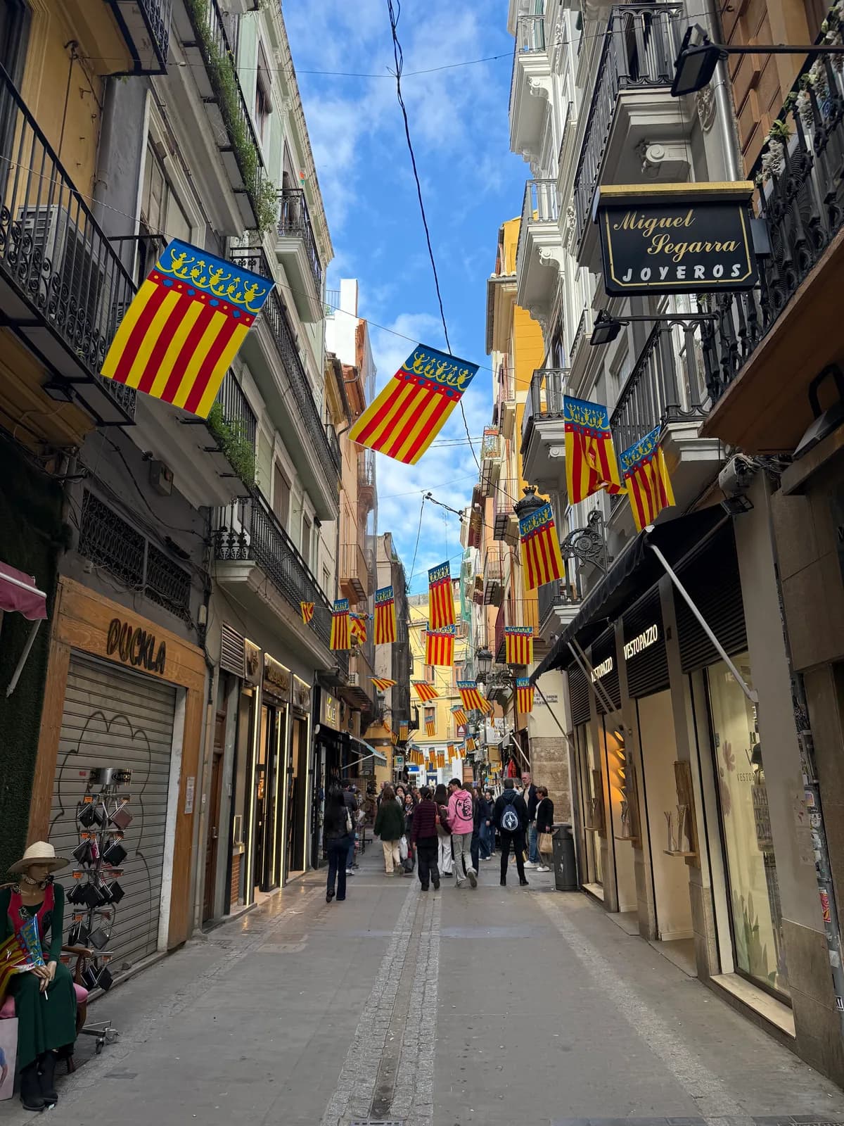 When the Senyera Needs a Clear View