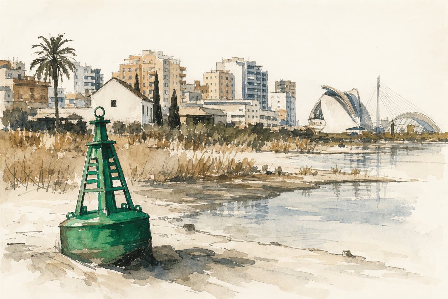 What the Valencia Buoy Is Telling Us About the Edge of the City