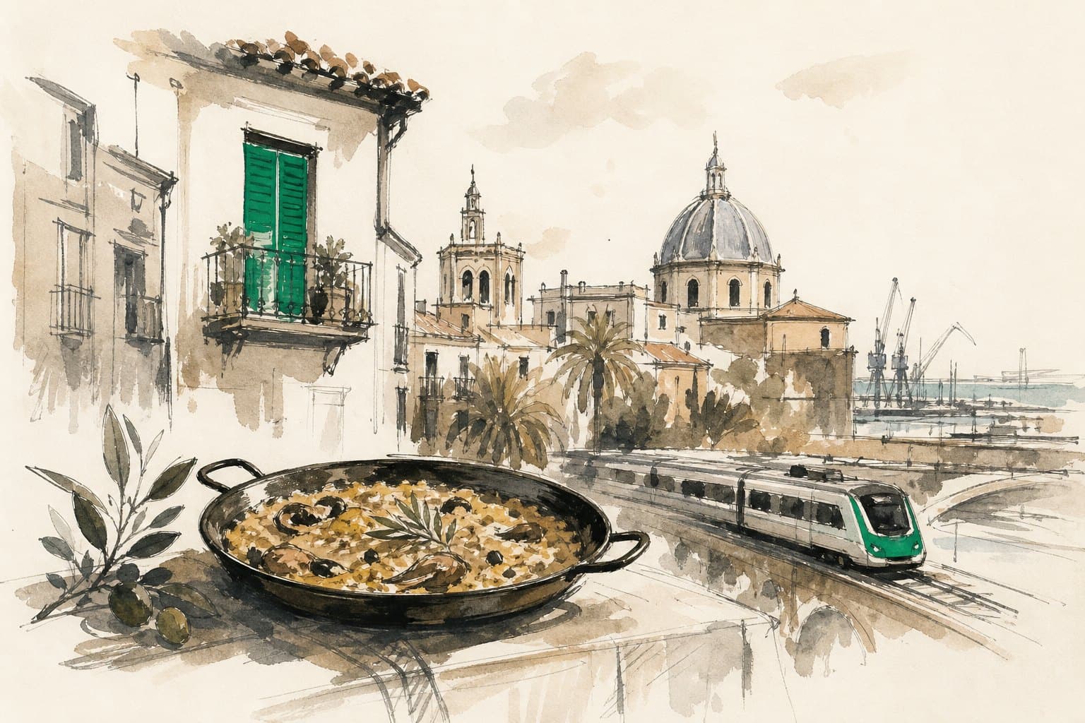 Paella, Platforms and the Distance Valencia Still Has to Close
