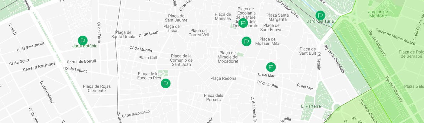 Places - Valencia Map