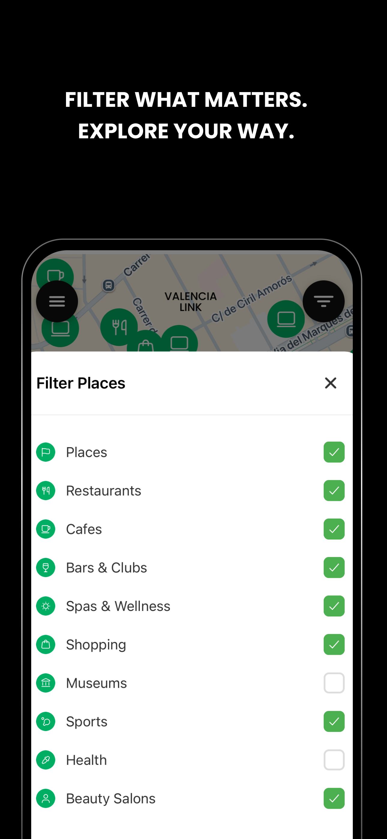 ValenciaLink — Filter What Matters, Explore Your Way